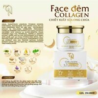 combo Face TN ngày và đêm collagen X3 chiết xuất sữa ong chúa cty đông anh hàng chính hãng