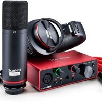 Combo Focusrite Scarlett Solo Studio Gen 3