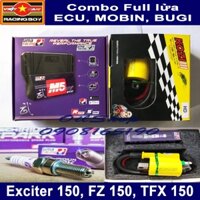 Combo Full Lửa cho Exciter 150, Mx King - ECU UMA M5 , MOBIN, BUGI