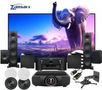 Combo full phòng phim Máy chiếu Epson EH-LS12000B, Bộ thu Marantz SR8015 & Loa KEF 7.2.4 (11.2)