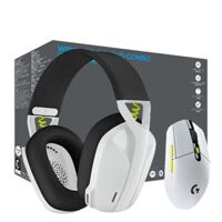 Combo Game Không Dây Logitech G Chuột Lightspeed G304 SE và Tai nghe Bluetooth G435 SE, tương thích PC,MAC PS4 PS5, Micro kép tích hợp - Hàng Chính Hãng