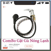 ComBo Gật Gù Nóng Lạnh Và Vòi Sen Bàn Gội Đầu. Gật Gù Và Vòi Sen Giường Gội Đầu Mới inoc cao cấp
