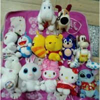 Combo gấu bông 20 con size 20 23cm