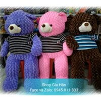 Combo gấu teddy 1m2 và Card 10k