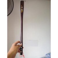 Combo Gậy Batoong gỗ đầu trạm thân rồng - Kèm Cây xỏ giầy gỗ muồng đen KT 55cm - 1batoong và 1xỏ giầy
