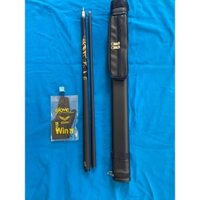 Combo Gậy Bi A, Cơ bida lỗ/lip phủ carbon họa tiết rồng mẫu mới 2024 - Aileex - Bàn và Phụ kiện Bi a