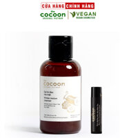 Combo Gel bí đao rửa mặt Cocoon 140ml  Son dưỡng môi dầu dừa bến tre cocoon 5g