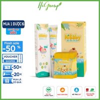 [COMBO] Gel bôi kháng khuẩn trẻ em + Bột pha nước tắm trẻ em thảo dược HI BABY [Hộp 30 gói] - Đánh tan mề đay mẩn ngứa