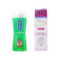 Combo Gel Bôi Trơn Durex Play Massage 2 in 1  Gel Sagami Original Chính Hãng