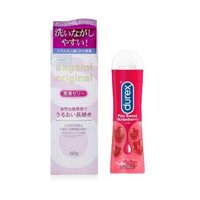 Combo Gel Bôi Trơn Sagami Original  Gel Durex Play Strawberry Chính Hãng