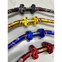 Combo ghi đông PROTAPER hoạ tiết lạ mắt + cùm nâng