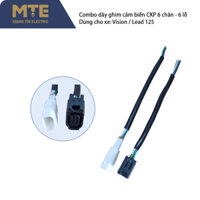 Combo ghim cảm biến CKP 6 chân - 6 lỗ dùng cho xe Vision / Lead 125