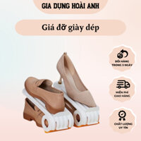 COMBO giá đỡ giày gấp đôi thông minh, kệ đỡ giày dép  tiết kiệm không gian