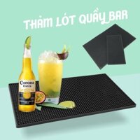 Combo Giá sỉ 9 tấm Thảm Cao Su Quầy Bar 45x30cm - Thảm phơi đồ pha chế - Thảm phơi đồ cắt tóc Pb140