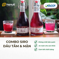 COMBO Giải khát với Siro Mận và Dâu Tằm Giọt Lành - 100% nguyên liệu đặc sản bản địa loại 1