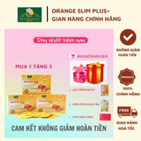 [COMBO GIẢM BÉO] Trà Orange Slim + Detox + Giữ dáng