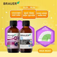Combo GIẢM HO, SỔ MŨI, ĐAU HỌNG Cold&Flu+ Immunity Support cho bé từ 2 tuổi(100ml)