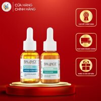 Combo Giảm Mụn,Cấp Nước Cải Thiện Da Sần Sùi  Balance(Balance Active Formula Hyaluronic 30ml+Balance Niacinamide 30ml)