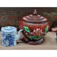 Combo Giành ( Ủ ) nhựa và ấm tích 1,5 lít