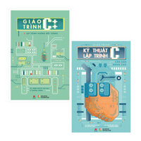 Combo Giáo Trình Kỹ Thuật Lập Trình C Căn Bản Và Nâng Cao  Giáo Trình C Và Lập Trình Hướng Đối Tượng 2 quyển