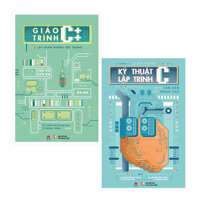 Combo Giáo Trình Kỹ Thuật Lập Trình C Căn Bản Và Nâng Cao  Giáo Trình C Và Lập Trình Hướng Đối Tượng 2 quyển