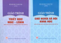 Combo Giáo Trình Triết Học Mác  Lênin  Giáo Trình Chủ Nghĩa Xã Hội Khoa Học Dành Cho Bậc Đại Học Hệ Không Chuyên Lý Luận Chính Trị - Bộ mới năm 2021