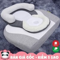 Combo gối chống trào ngược BABYMOOV + đệm ngủ đúng tư thế JJOVCE