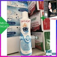 Combo Gội Là Đen Thái Dương+ Sữa tắm LACTACYD BB 250ml