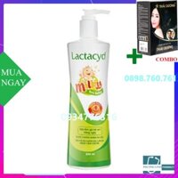 💙Combo Gội Là Đen Thái Dương+ Sữa tắm Lactacyd milky( 500ml)