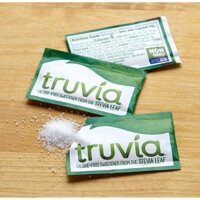 [Combo gói lẻ tách thùng] Đường cỏ ngọt (kiêng) Truvia Natural Stevia Sweetener Packets, non-GMO, sugar-free (2g)