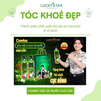 COMBO GỘI XẢ BƯỞI CAO CẤP 850ML  - LUCKY STAR
