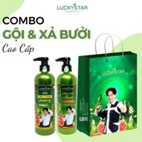 COMBO GỘI XẢ BƯỞI CAO CẤP 850ML  - LUCKY STAR