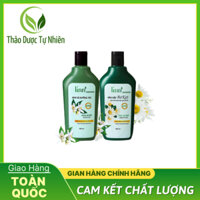 [COMBO GỘI XẢ] Cặp Gội Xả LINN'SAROMA - Dầu Gội Bồ Kết Cúc La Mã Và  Xả Dưỡng Tóc Hoa Bưởi Giúp Tóc Mềm Mượt Tự Nhiên