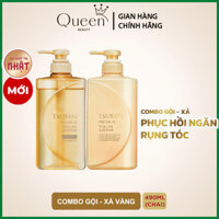 Combo gội xả - Dầu gội Tsubaki Vàng Dưỡng tóc bóng mượt & Phục hồi ngăn rụng tóc