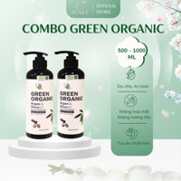 COMBO GỘI-XẢ GREEN ORGANIC & OLIVE OIL - CÔNG THỨC ĐẶC BIỆT TỪ NHỮNG THÀNH PHẦN THIÊN NHIÊN NUÔI DƯỠNG TÓC SUÔN MƯỢT