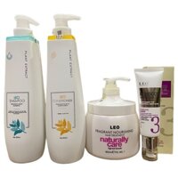 Combo gội xả, hấp và tinh dầu phục hồi Prosee LEO Fragrant Repairing Moist 800mlx3/80ml