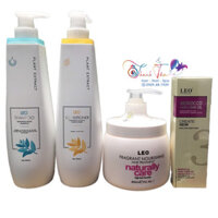 Combo gội xả, hấp và tinh dầu phục hồi Prosee LEO Fragrant Repairing Moist 800mlx3/80ml { New 2024 }