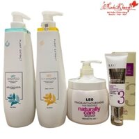Combo gội xả, hấp và tinh dầu phục hồi Prosee LEO Fragrant Repairing Moist 800mlx3/80ml [ MK ]