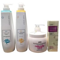 Combo gội xả, hấp và tinh dầu phục hồi Prosee LEO Fragrant Repairing Moist 800mlx3/80ml T