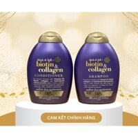 Combo Gội Xả OGX Biontin&Collagen(385ml)