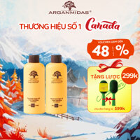 Combo gội xả siêu dưỡng ẩm Arganmidas - 50ml