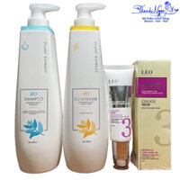 Combo gội xả và tinh dầu phục hồi Prosee LEO Fragrant Repairing Moist 800mlx2/80ml [ TN ]