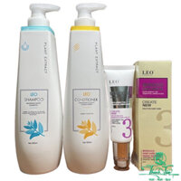 Combo gội xả và tinh dầu phục hồi Prosee LEO Fragrant Repairing Moist 800mlx2/80ml [ NL ]