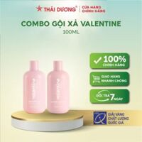 Combo gội xả Valentine 100ml