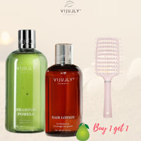 [COMBO GỘI XỊT] Dầu Gội Pomelo Giảm Rụng, Tinh Dầu Bưởi Vijully Mọc Tóc Nhanh, Xịt Bưởi Dưỡng Tóc