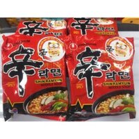 Combo gồm 5 gói mì Shin