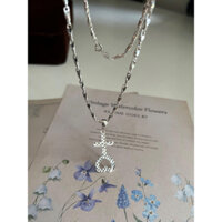 Combo gồm Mặt Thiên Tâm 2.8 cm (lớn) và Dây chuyền hỏa tiễn 50cm (chất liệu chuẩn Bạc S925)