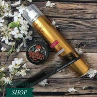 Combo Gôm Sáp Vuốt Tóc Nam Cock Crease-Tặng Lược Toni&Guy