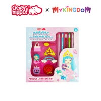 Combo Gôm Và Bút Chì Magic Kingdom Clever Hippo PS03