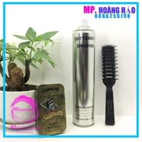 Combo Gôm Xịt Tóc Cứng Butterfly Shadow 320ml và Sáp Tạo Kiểu Tóc Sawensito Deluxe Siêu Giữ Nếp  Tặng Lược Chaoba
